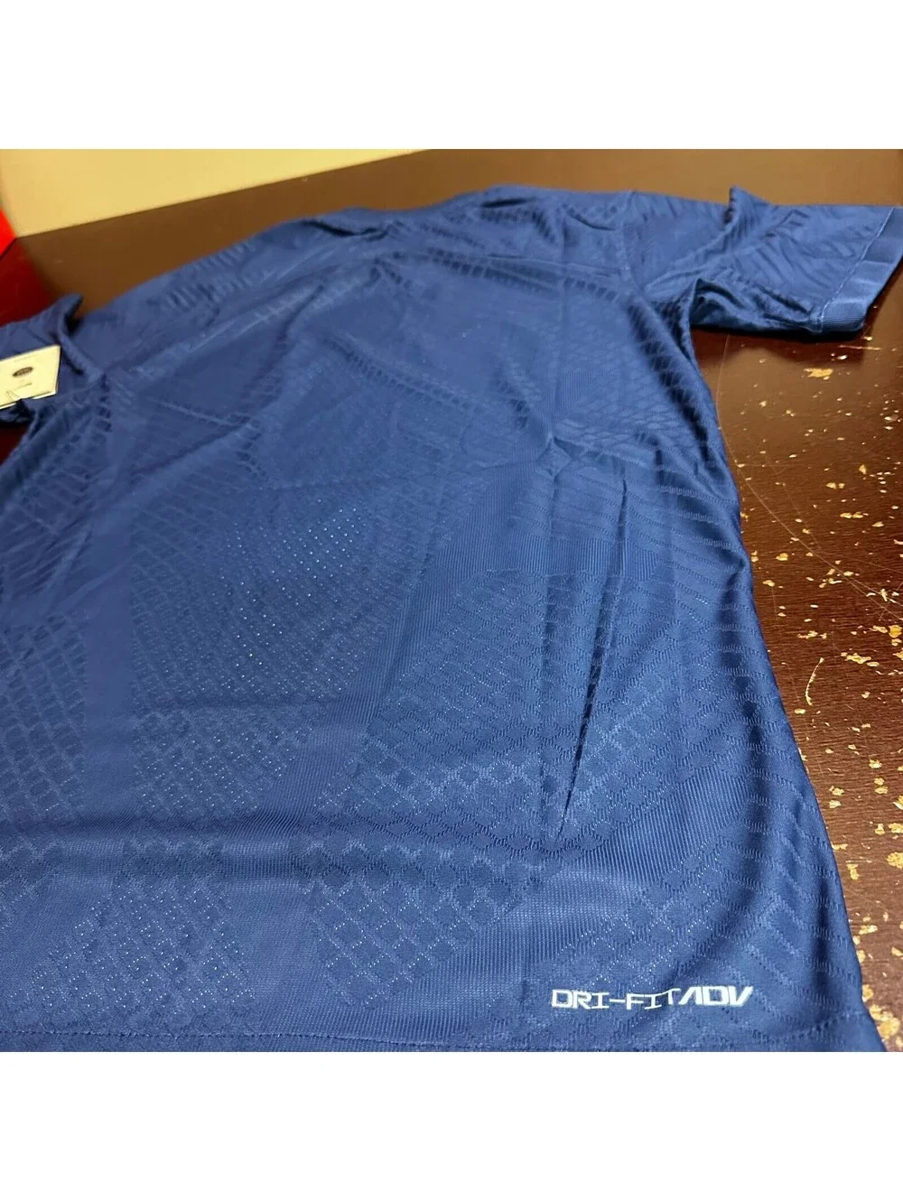 Nike Mens Blue Paris Saint-Germain 2022/23 Match Home Dri-FIT Soccer Jersey Med